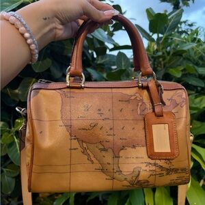 Alviero Martini Boston Travel Bag w/ Unbranded Crossbody Strap